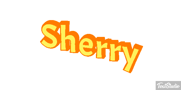 Sherry Texteffekt