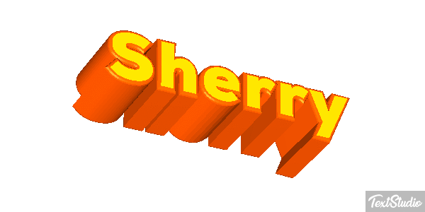 Sherry Texteffekt