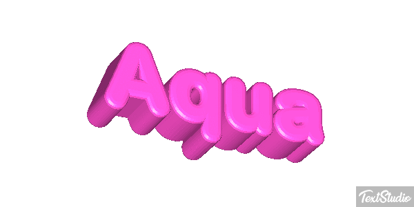Aqua Text effect