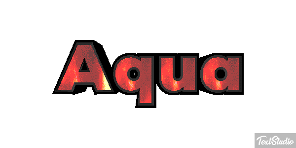 Aqua Text effect