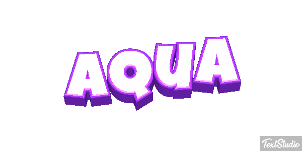 Aqua Text effect