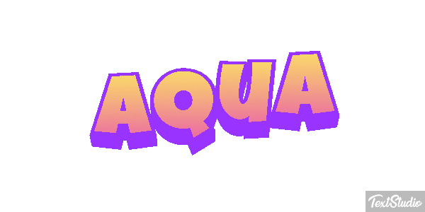 Aqua Text effect