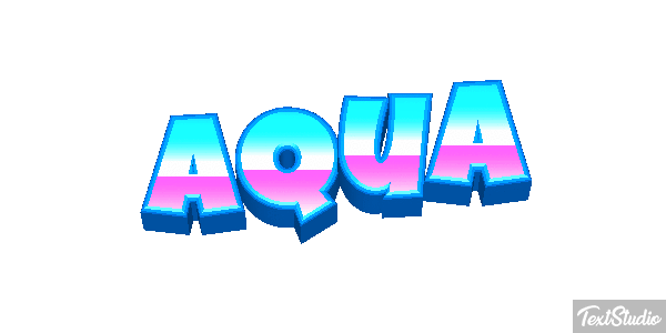 Aqua Text effect