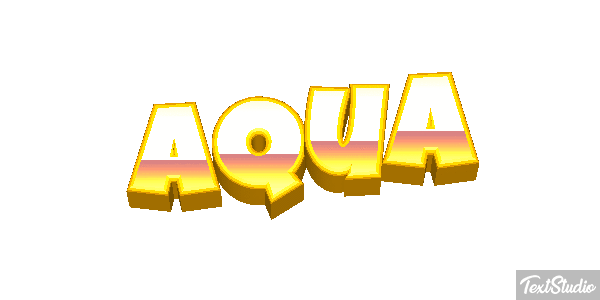 Aqua Text effect