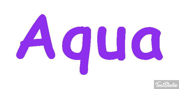 Aqua Text effect