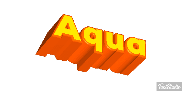 Aqua Text effect