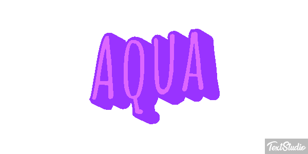 Aqua Text effect