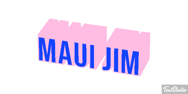 Maui Jim Texteffekt