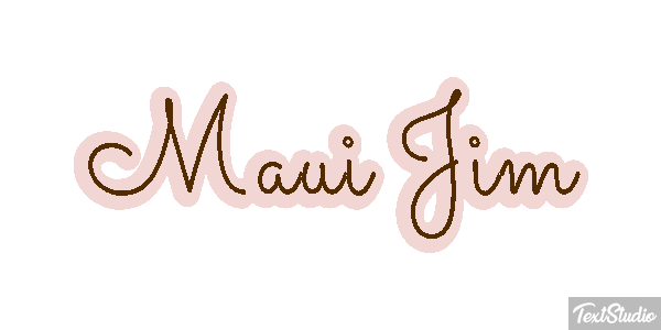 Maui Jim Texteffekt