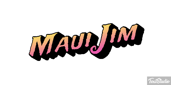 Maui Jim Texteffekt