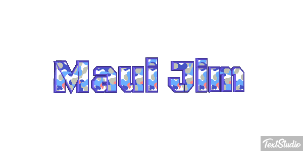 Maui Jim Texteffekt