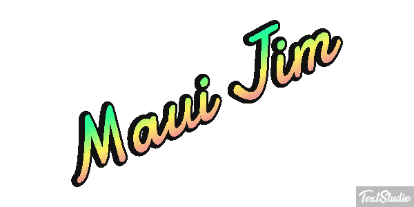 Maui Jim Texteffekt