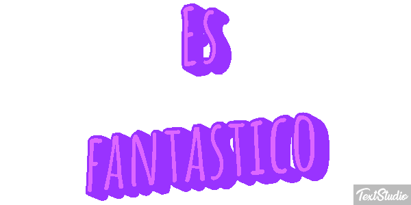 Es fantástico Efecto de texto