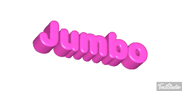 Jumbo Texteffekt
