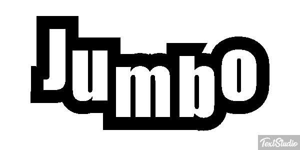 Jumbo Texteffekt