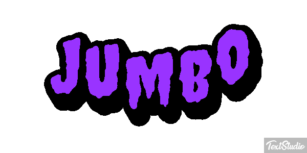 Jumbo Texteffekt