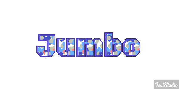 Jumbo Texteffekt