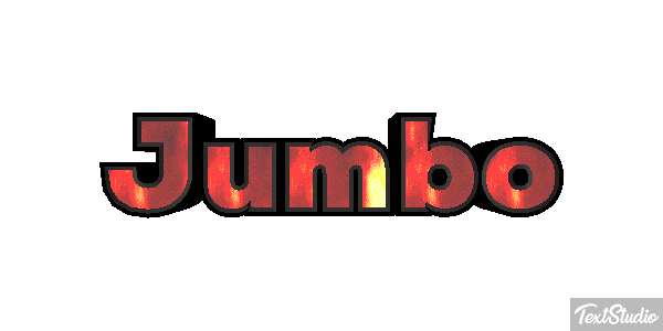 Jumbo Texteffekt