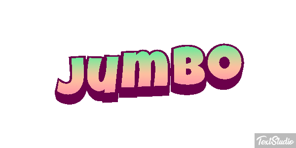 Jumbo Texteffekt