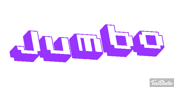 Jumbo Texteffekt