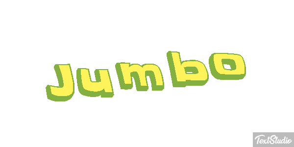 Jumbo Texteffekt