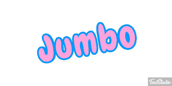 Jumbo Texteffekt