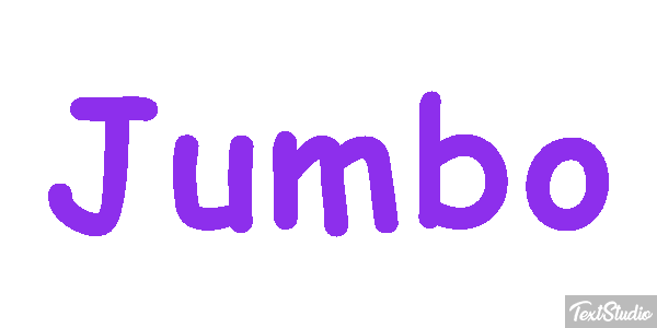 Jumbo Texteffekt