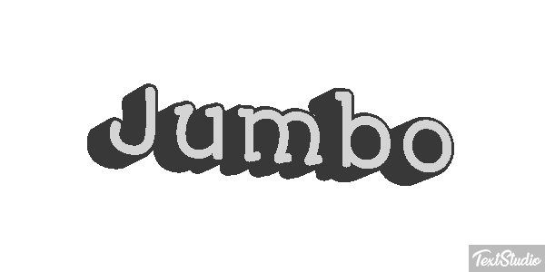 Jumbo Texteffekt
