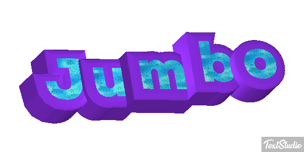 Jumbo Texteffekt
