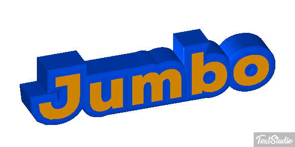 Jumbo Texteffekt