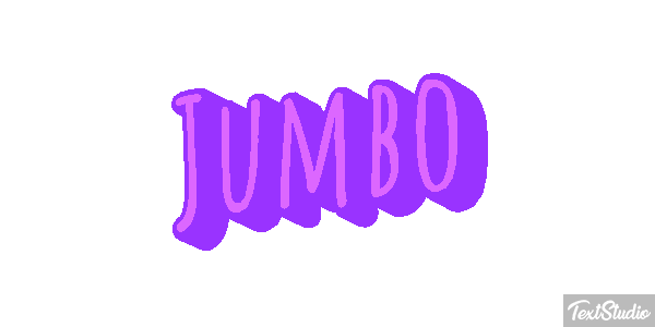 Jumbo Texteffekt