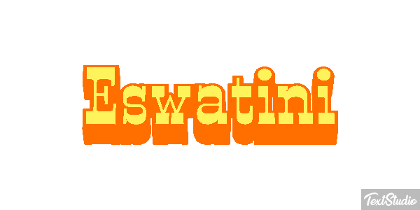 Eswatini Text effect