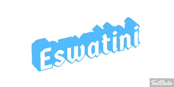 Eswatini Text effect