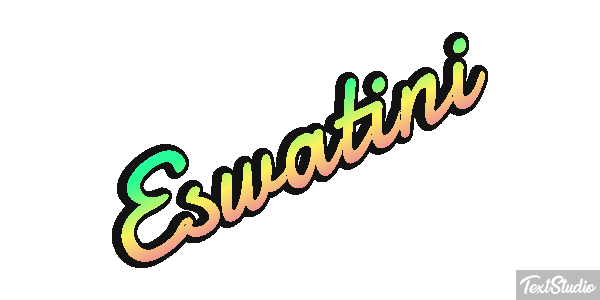 Eswatini Text effect