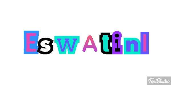 Eswatini Text effect