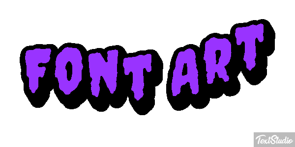 Font Art Texteffekt
