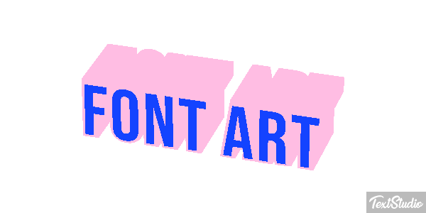 Font Art Texteffekt