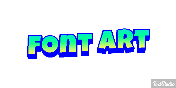 Font Art Texteffekt