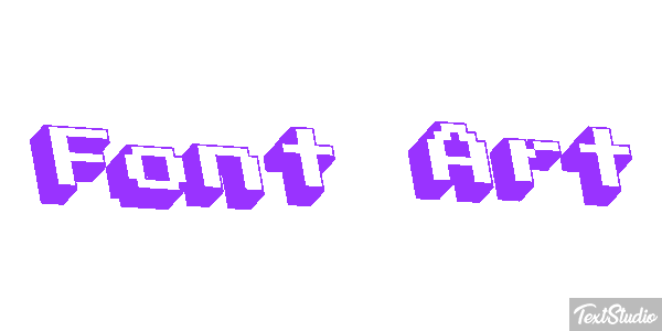 Font Art Texteffekt