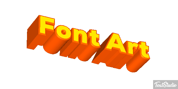 Font Art Texteffekt