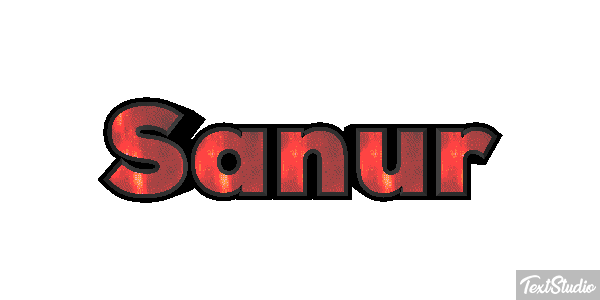 Sanur Efekt tekstowy