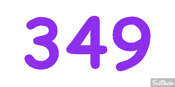 349 Metin efekti