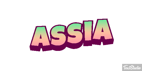 Assia Texteffekt
