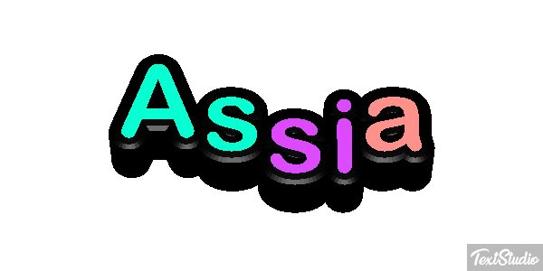 Assia Texteffekt