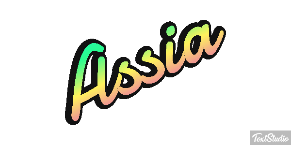 Assia Texteffekt
