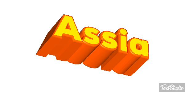 Assia Texteffekt