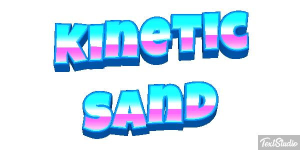 Kinetic Sand Metin efekti