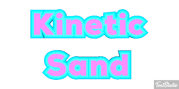 Kinetic Sand Metin efekti
