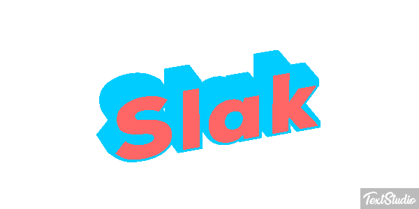 Slak Tekst effect