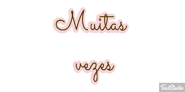 Muitas vezes Efeito do texto